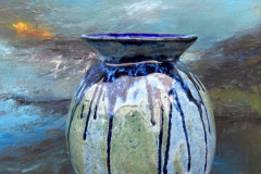 krukke  30 cm høj  stentøj