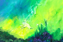 Ifigur i landskab 100x80