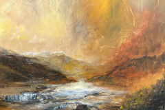 Gyldent  Landskab 100x80    557