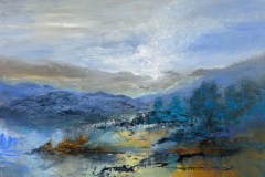 De Blå Bjerge 80x100    537