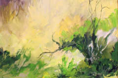 grøn natur  100x80