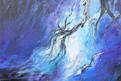 abstrakt natur 100x80